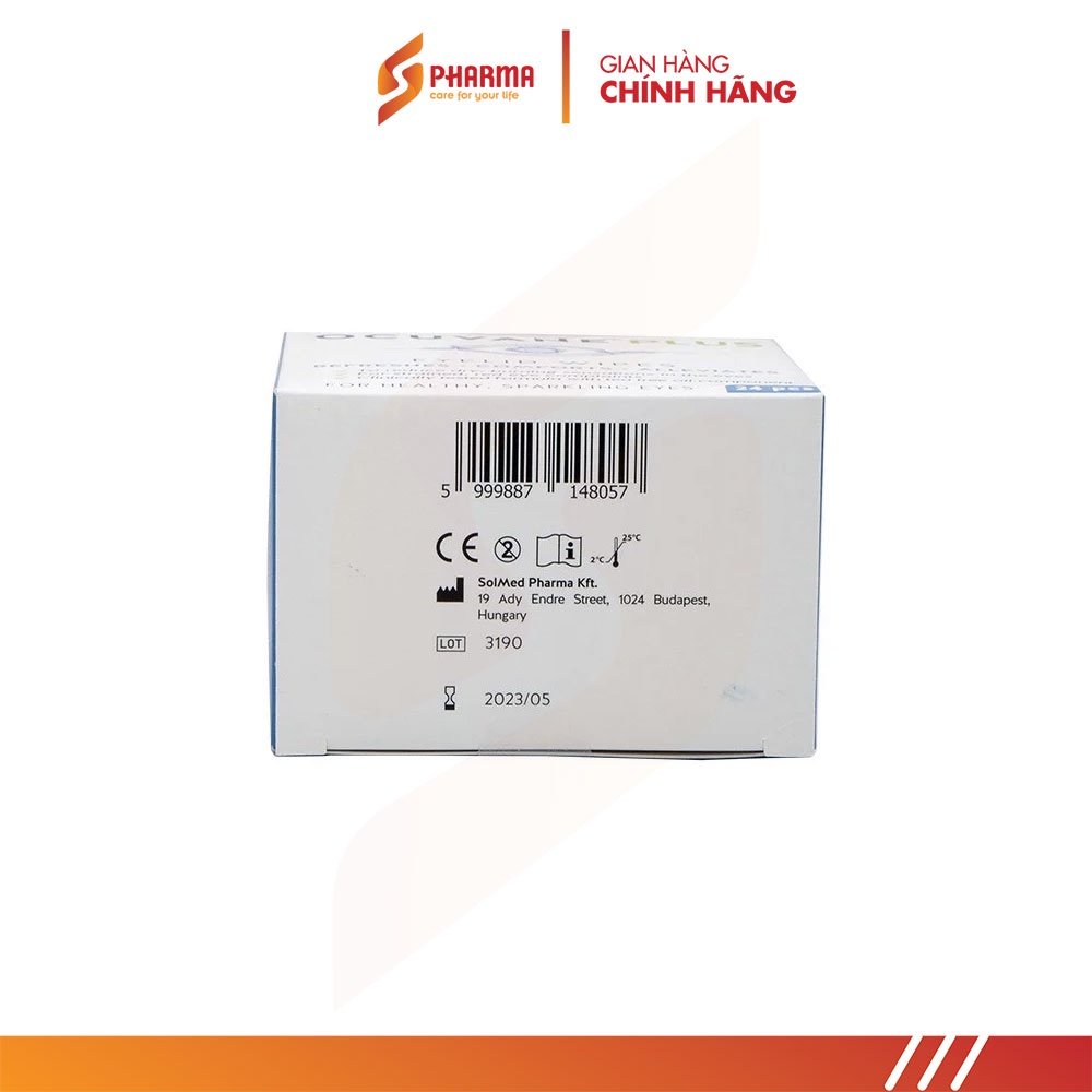 Miếng gạc lau mi mắt OCUVANE PLUS - Hungary - Chuyên dùng ngứa mi, demodex bờ mi