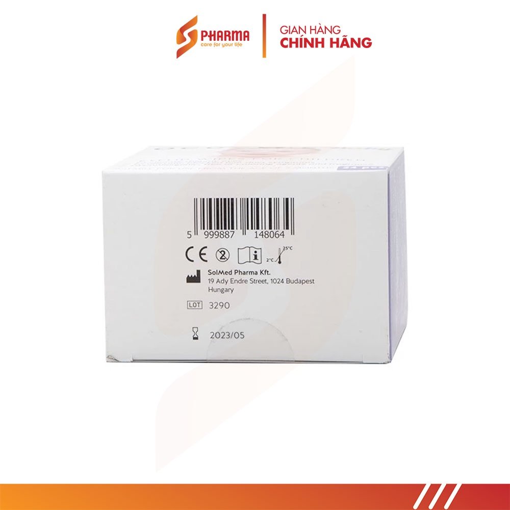 Miếng gạc lau mi mắt trẻ em OCUVANE Baby - Hungary - Dùng được cho trẻ từ 3 tháng tuổi