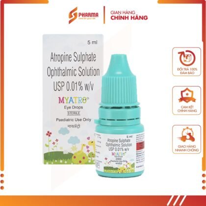 MYATRO 0.01% [Lọ 5ml] - Dung dịch nhỏ mắt kiểm soát cận thị tiến triển