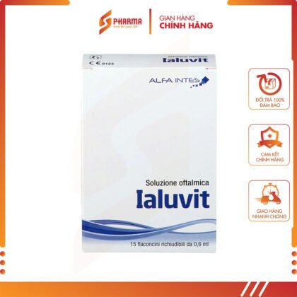 Dung dịch nhỏ mắt IALUVIT - ALFA INTES (Ý) - Không chất bảo quản
