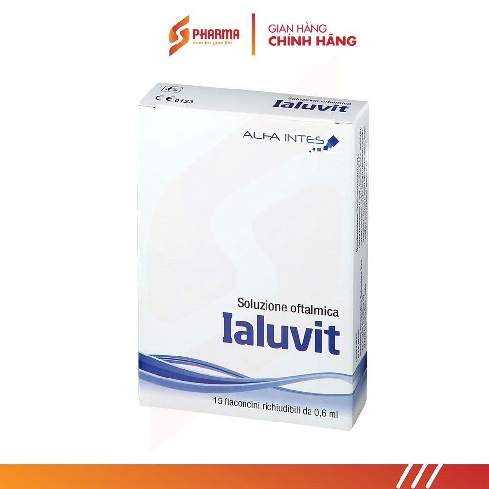 Dung dịch nhỏ mắt IALUVIT - ALFA INTES (Ý) - Không chất bảo quản