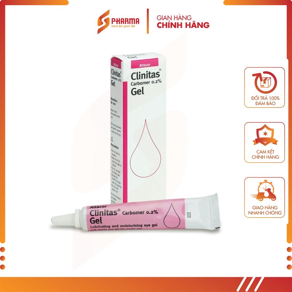 Gel tra mắt Clinitas Gel ® 0.2 % - Chính hãng