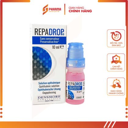 Repadrop ® – DENSMORE - Dung dịch nhỏ mắt không chất bảo quản [Hộp 10ml]