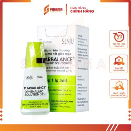 TEARBALANCE 0.1% – Hỗ trợ tổn thương biểu mô kết giác mạc – Senju Pharm [Nhật Bản] – Lọ x 5ml