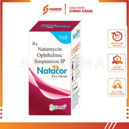 NATACOR – Hỗ trợ các biểu hiện của nhiễm trùng do nấm – Choroid [Ấn Độ] – Lọ x 5ml