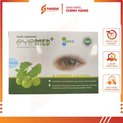 Eyemed+ - Viên uống hỗ trợ sáng mắt – Abipha [Việt Nam] – Hộp x 60 viên