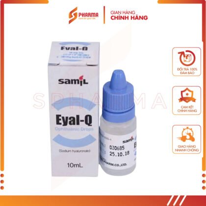 Eyal-Q - Giảm khô mắt, làm ẩm cho mắt – Samil [Hàn Quốc] – Lọ x 5ml