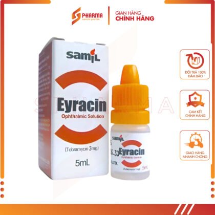 Eyflox Ophthalmic Solution – Hỗ trợ nhiễm khuẩn mắt – Samil Pharmaceutical [Hàn Quốc] – Lọ x 5ml