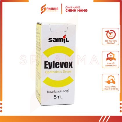 Eylevox Ophthalmic Drops – Hỗ trợ nhiễm khuẩn mắt – Samil Pharmaceutical [Hàn Quốc] – Lọ x 5ml